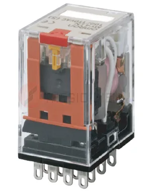 Rờ le 14 chân nhỏ dẹt, 3A, 220VAC OMROM MY4N-GS AC220