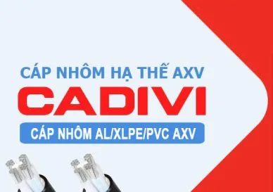 Catalogue Quy Cách Cáp Nhôm AXV AL/XLPE/PVC Cadivi