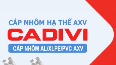 Catalogue Quy Cách Cáp Nhôm AXV AL/XLPE/PVC Cadivi