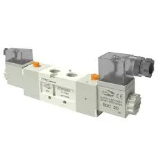 Van Khí 5 Cửa, 3 Vị Trí Loại Thường Đóng, 2 Coil Ren 1/4″ TPC RDS3330-(1/2/5)D-02