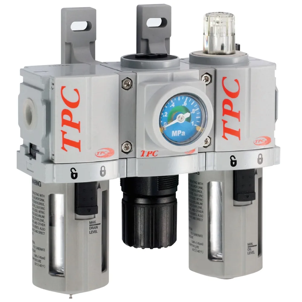 Bộ Lọc Khí, Chỉnh Áp, Tra Đầu Ren 1/8″ TPC PC2-01DG