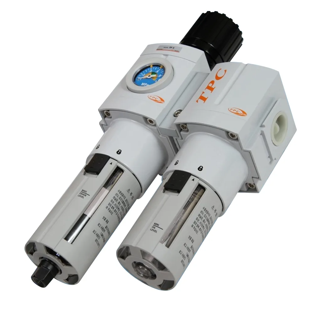 Bộ Chỉnh Áp Tích Hợp Lọc Khí, Tra Dầu, Ren 3/8″ TPC PC3A-03DG