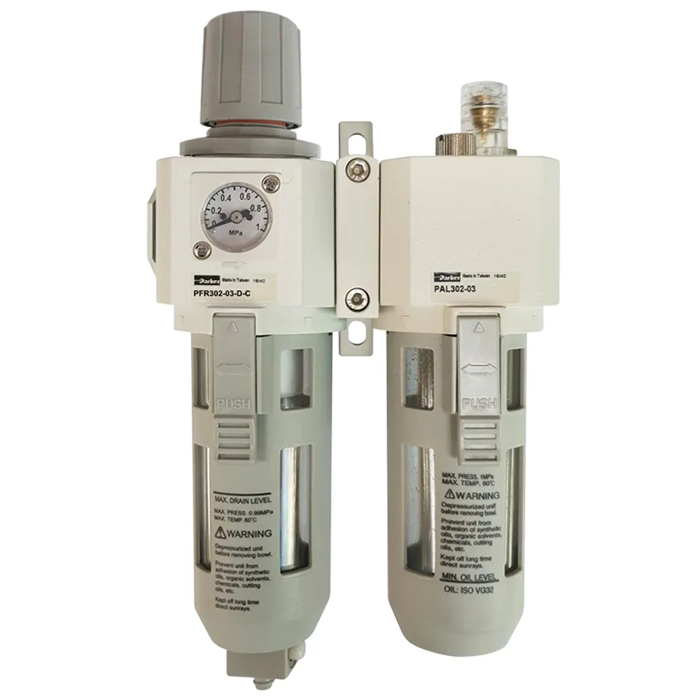 Bộ Lọc Khí Ren Tự Xả PARKER PCA302-02-D