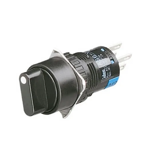Công Tắc Xoay Loại Tròn 2 Vị Trí IDEC D16 AS6M-2Y1C