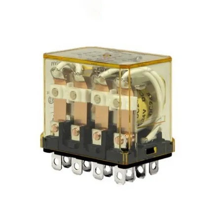 Đế Rờ Le 14 chân dẹp lớn, có đèn, 220V AC IDEC RH4B-ULAC220