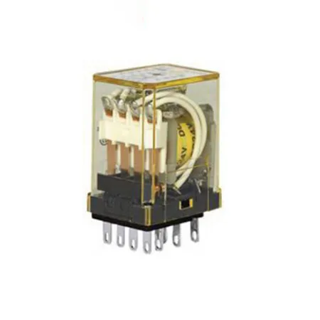 Đế Rờ Le 4 cực 14 chân dẹp, có đèn, 220V DC IDEC RN4S-NL-A220