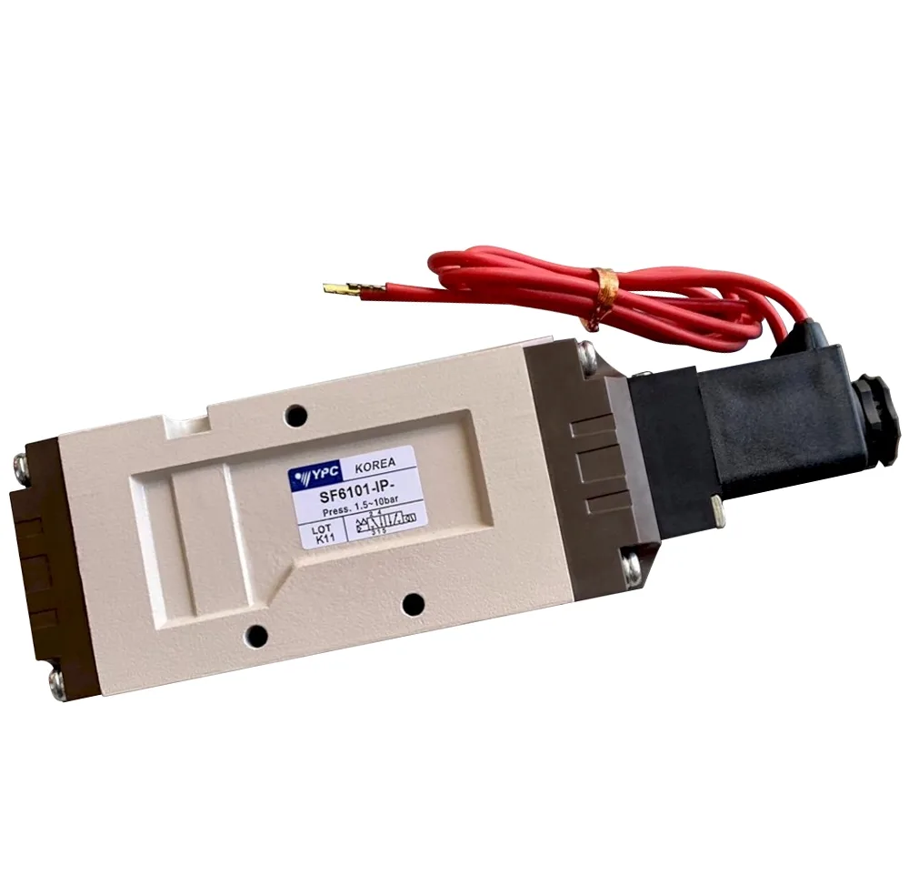 Van 5 Cửa 2 Vị Trí, 1 Coil, Ren 1/2″ ( 21mm) YPC SF6101-IP-SG2-A2