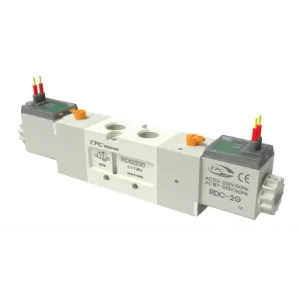 Van Khí 5 Cửa, 2 Vị Trí, 2 Coil Ren 1/4″ TPC RDS5220-(1/2/5)C-02