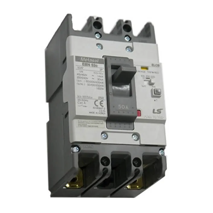 Aptomat ELCB Chống Giật LS 2P 100A EBN102c