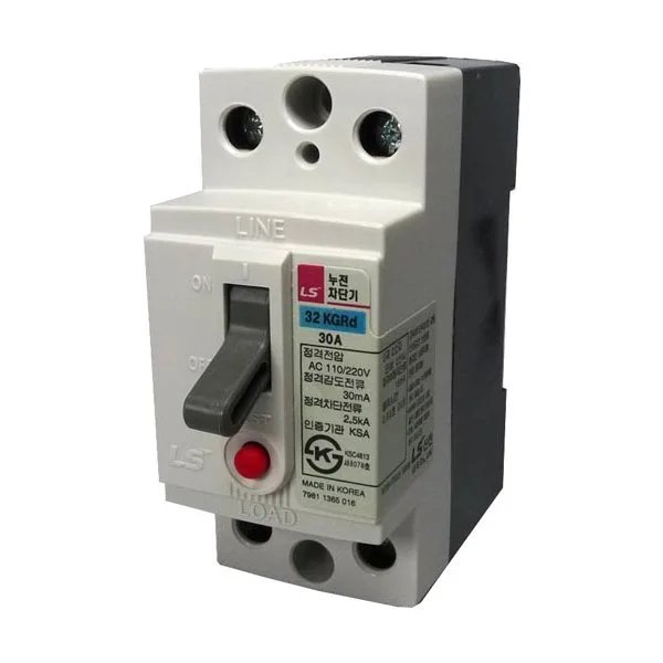Aptomat ELCB Chống Giật LS 2P 30A 32GRhd/ 32GRhS