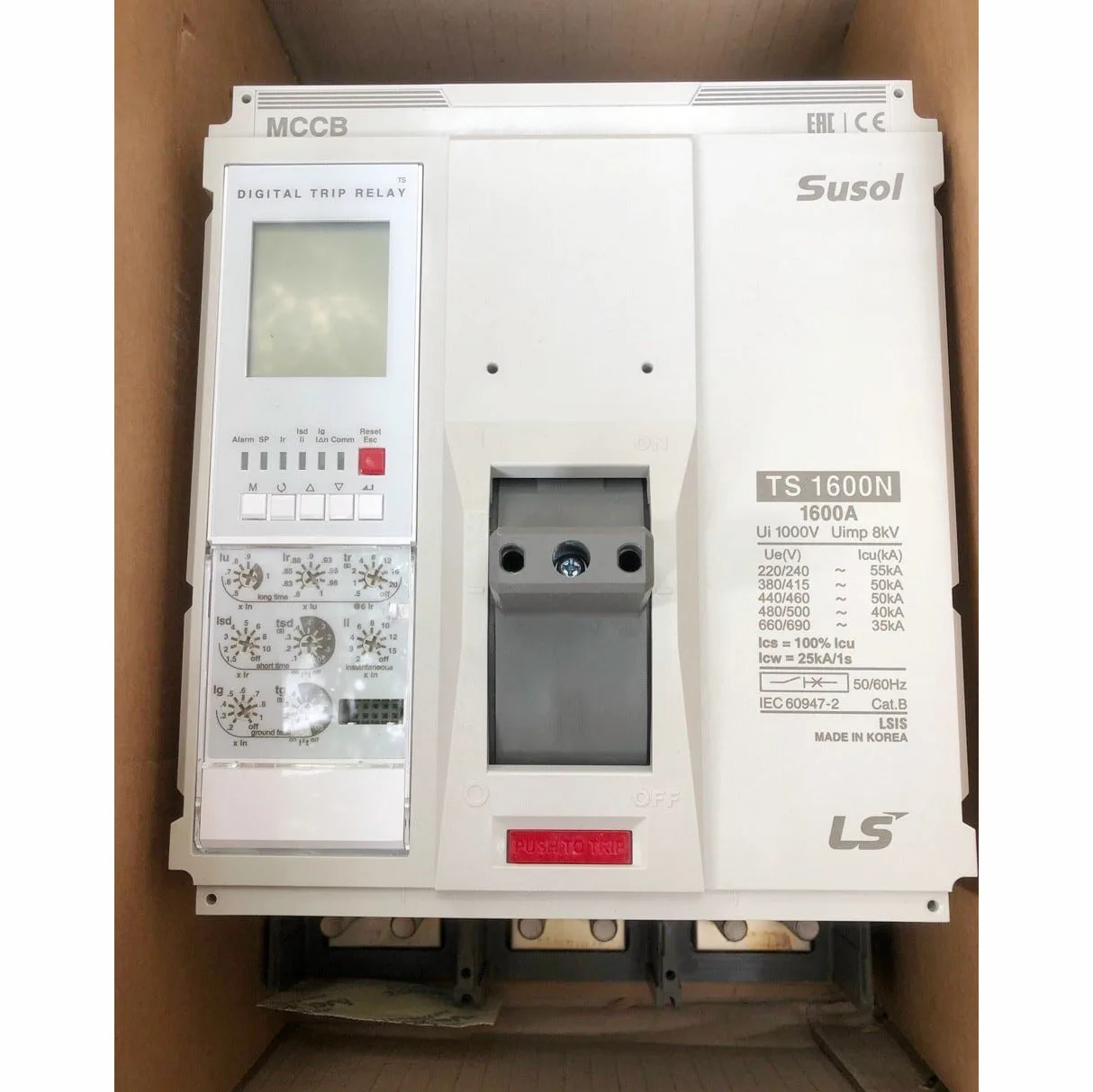 Aptomat MCCB Loại Khối LS 3P 1600A TS1600N 3P