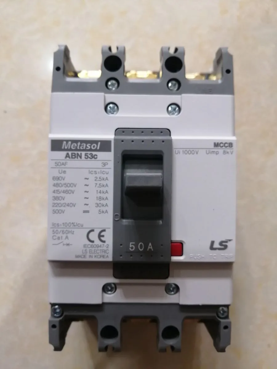 Aptomat MCCB Loại Khối LS 3P 50A ABN53c