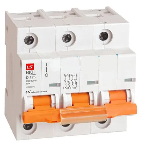 Cầu Dao Điện MCB Loại Tép 100A LS BKH 3P
