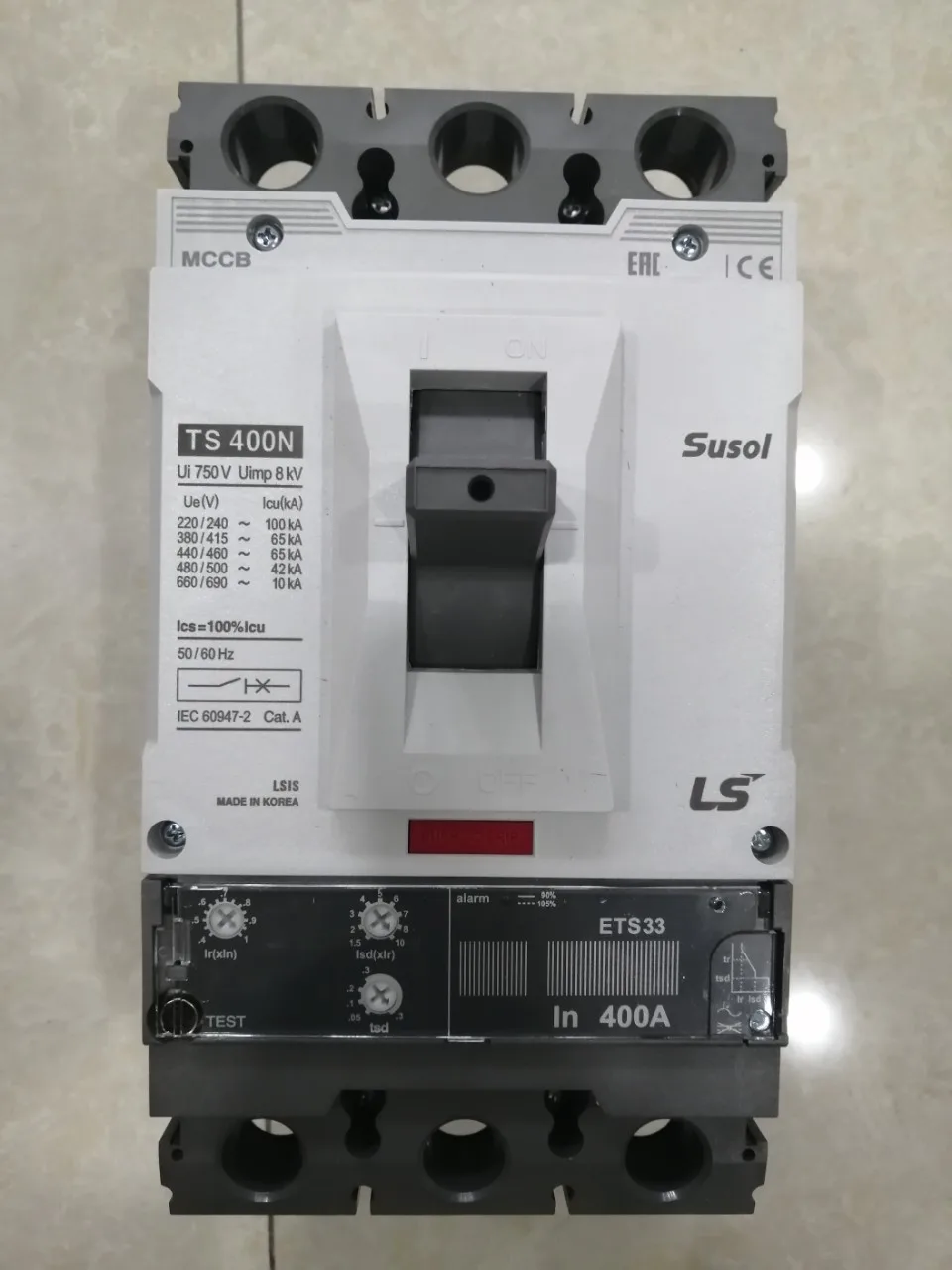 Cầu Dao Điện MCCB LS 3P 400A TS400N FTU400
