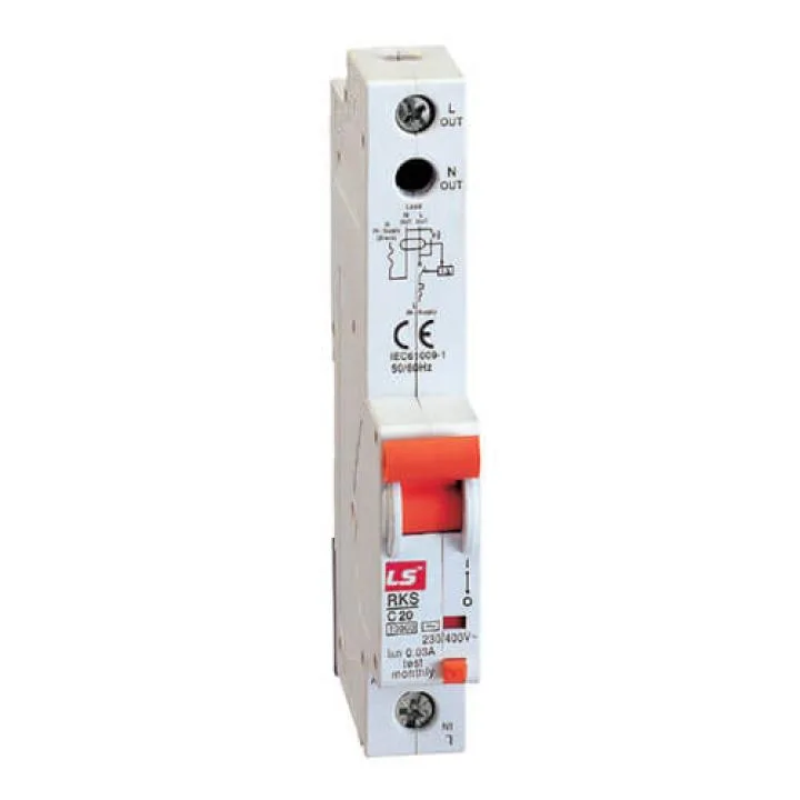 Cầu Dao Điện RCBO Loại Tép 32A LS RKS 1P+N
