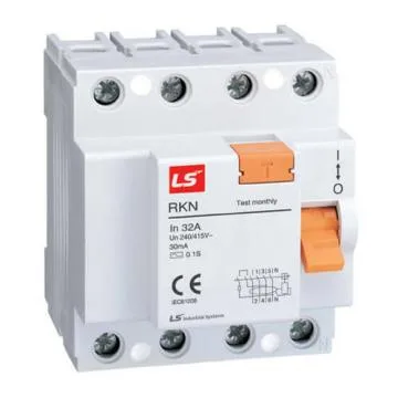 Cầu Dao Điện RCBO Loại Tép 40A LS RKN 3P+N