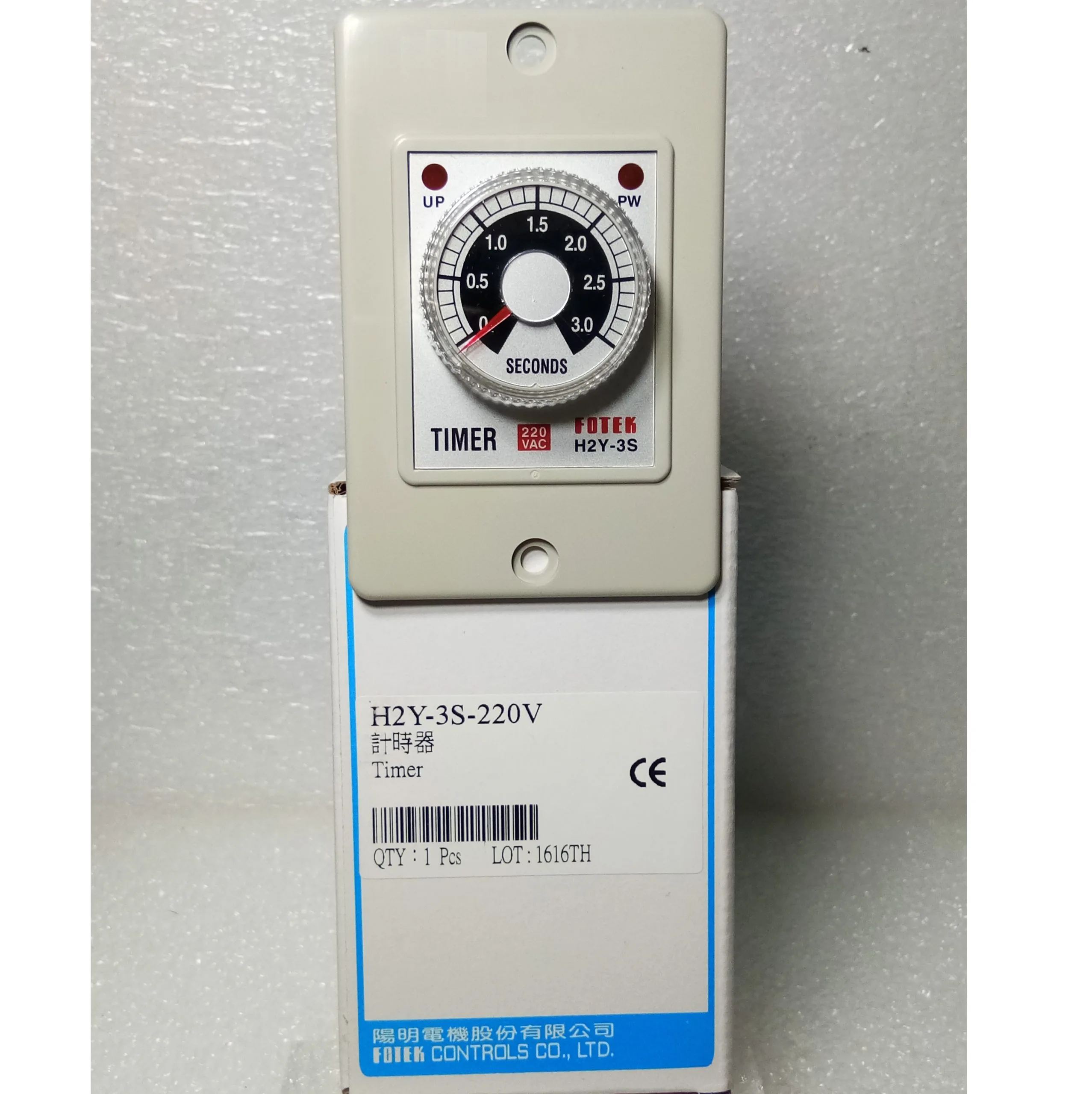 Rờ Le Thời Gian Timer Gắn Mặt Tủ Fotek H2Y-30S