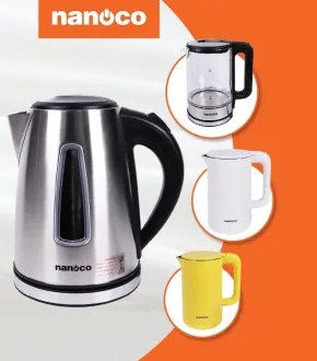Ấm Siêu Tốc Inox Nanoco 1.7 Lít NKT1762
