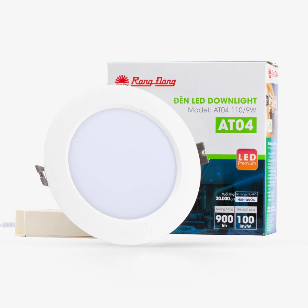 Đèn Led Âm Trần Downlight Rạng Đông AT04-110-9W