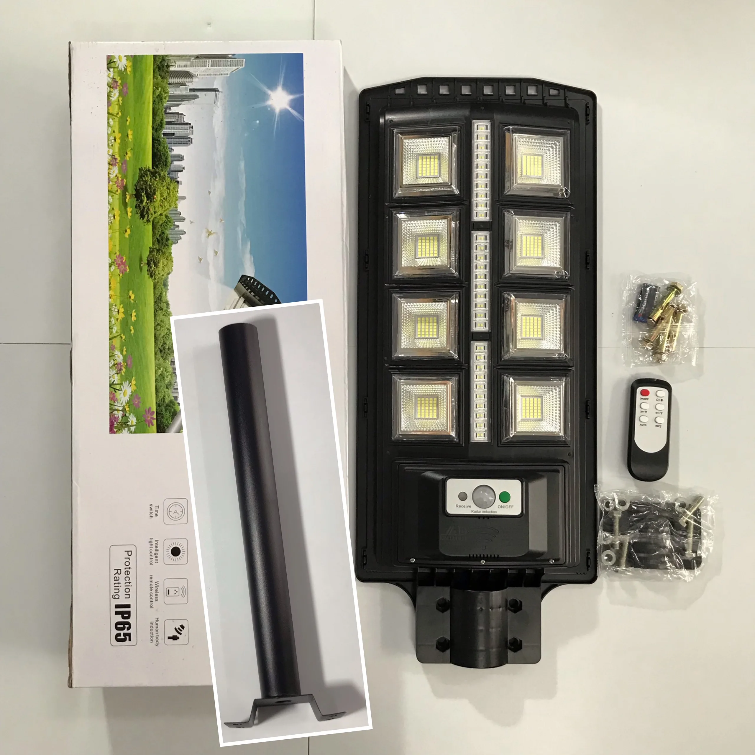 Đèn Led Dùng Pin Năng Lượng Mặt Trời JLD Dạng Ô TW-300WB