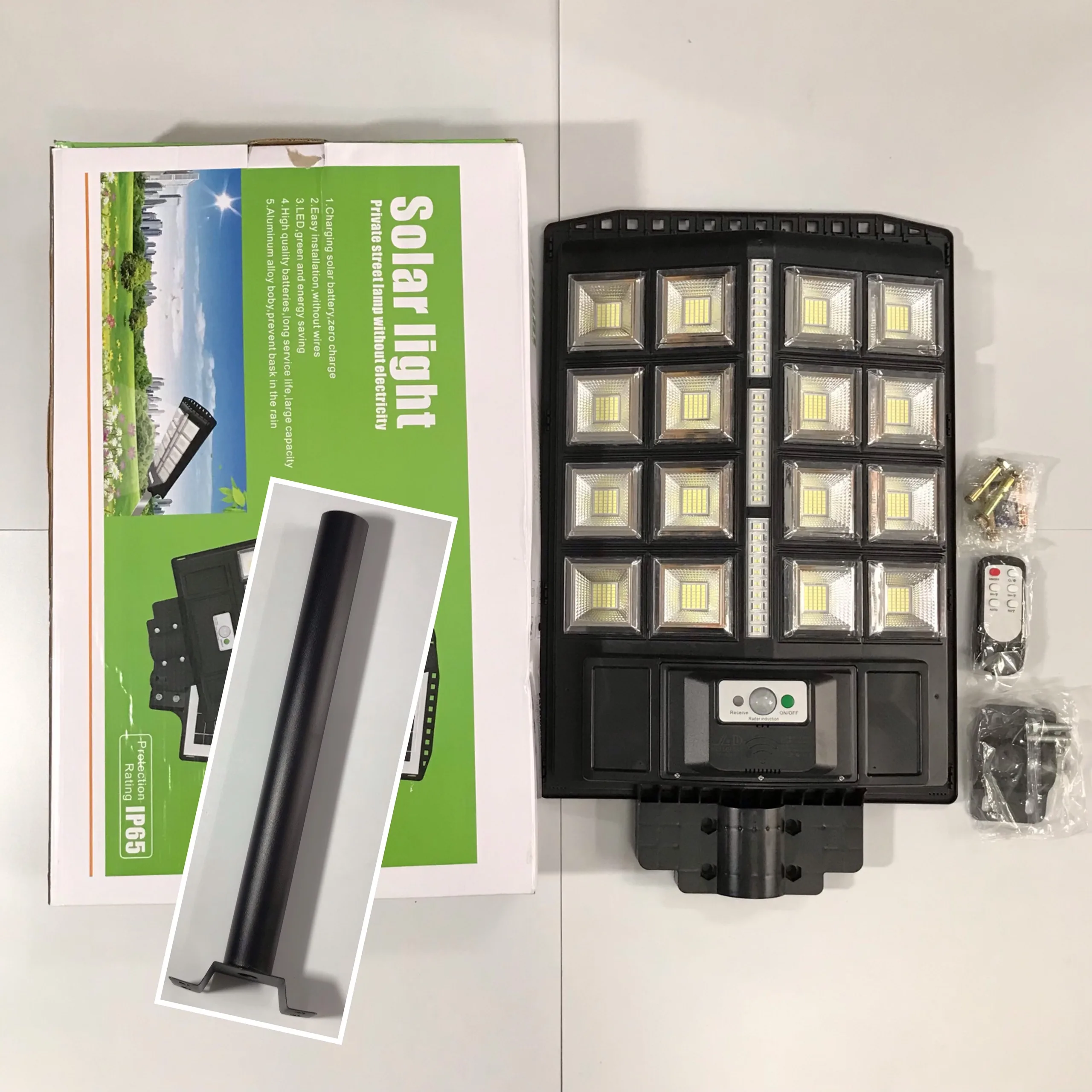 Đèn Led Dùng Pin Năng Lượng Mặt Trời JLD Dạng Ô TW-500WB