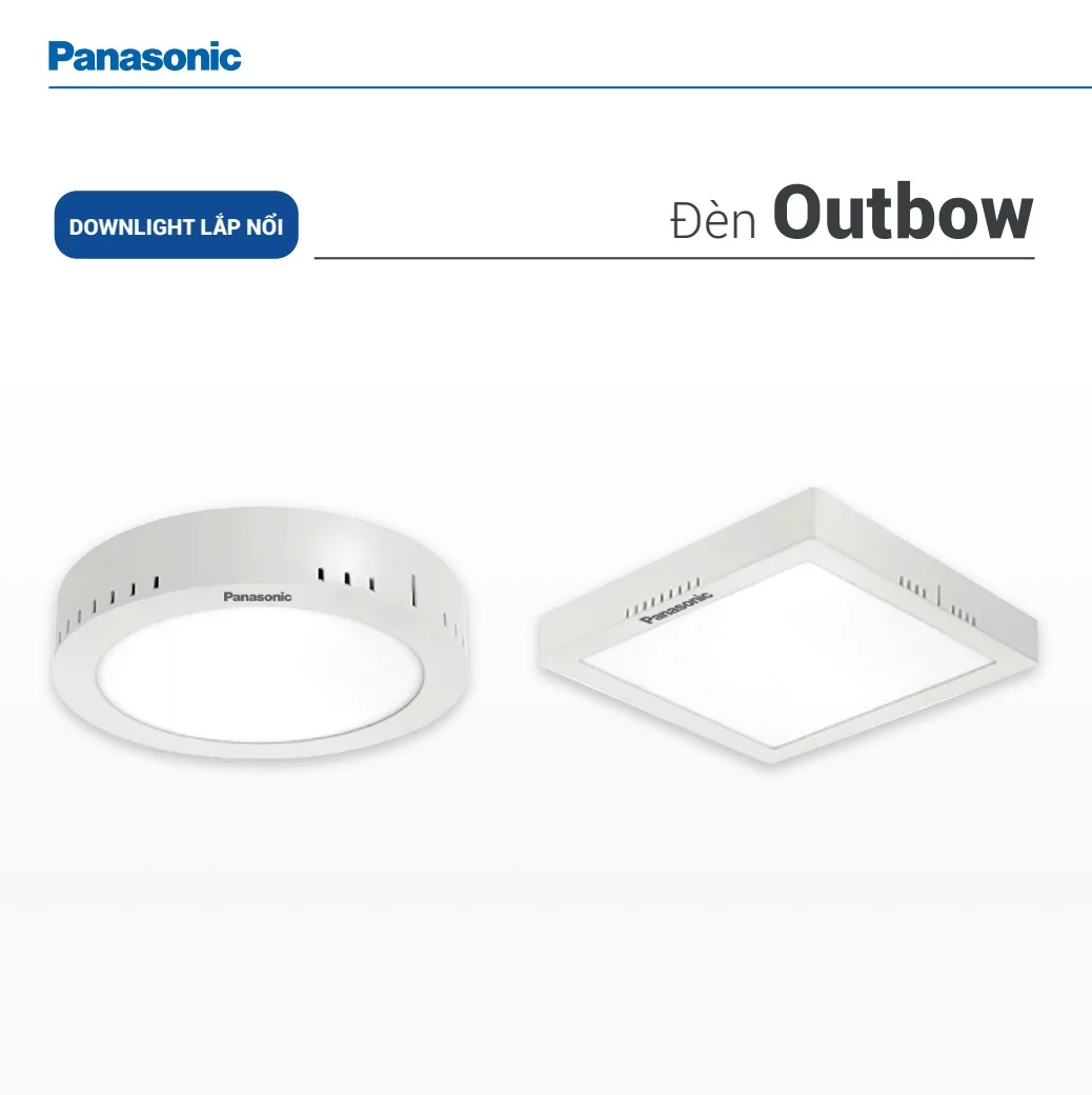 Đèn Led Panel Tròn Nổi Panasonic 24W NNNC7627188