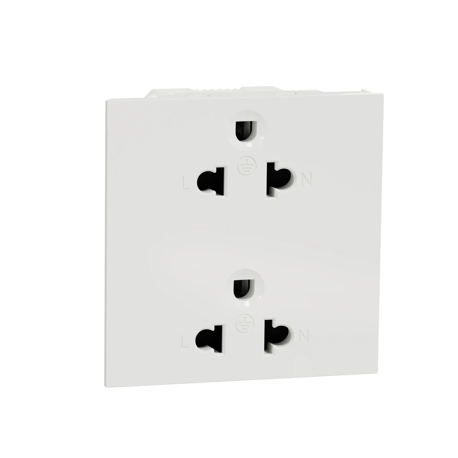Ổ Cắm Đôi 3 Chấu Schneider AvatarOn M3T426UST2_WE