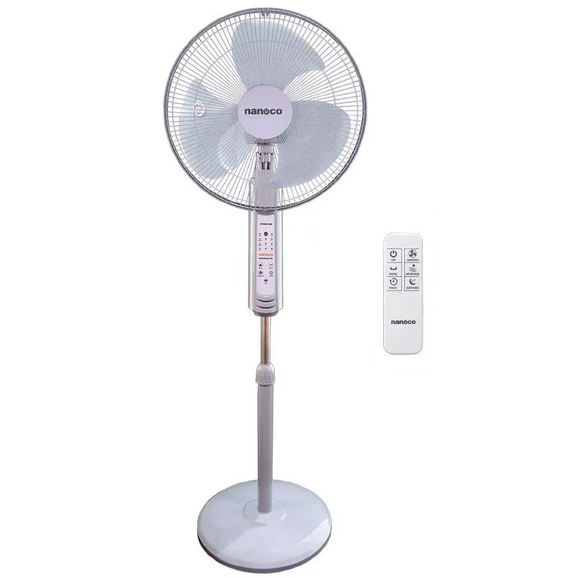 Quạt Đứng Có Remote Từ Xa Nanoco NSF1602G-RC