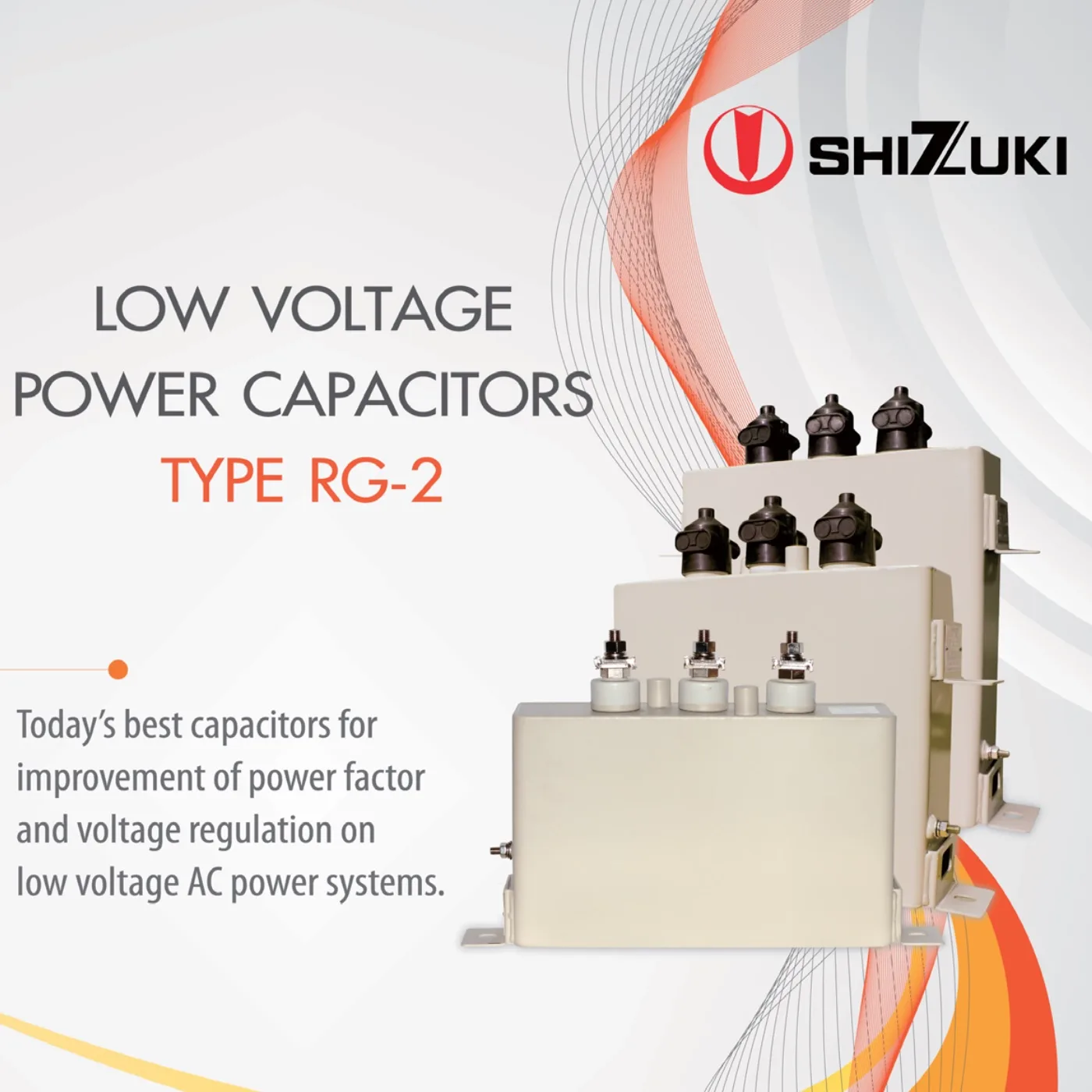 Tụ Bù Hạ Thế Capacitor Shizuki 3P 440V RG-2 100kVar RG244010E1E
