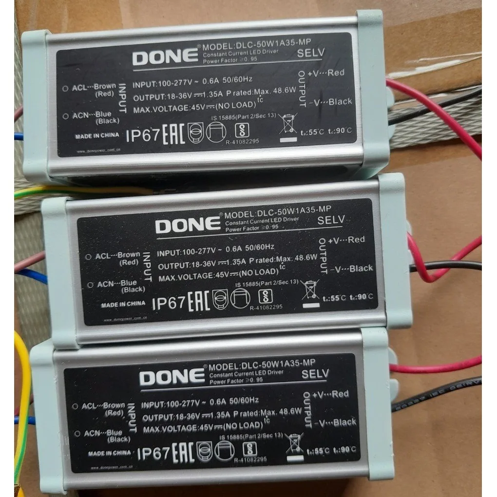Nguồn Driver Cho Chip Led Pha 50W DONE DLC-50W1A35-MP