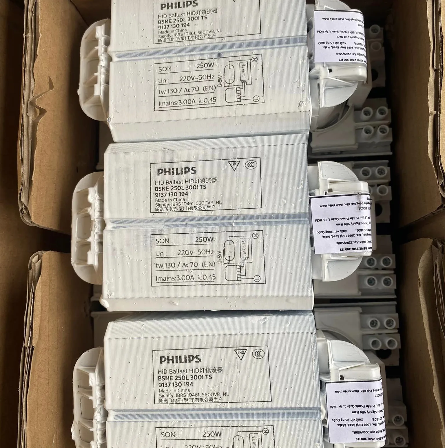 Tăng Phô Ballast Đèn Cao Áp Philips SON BSNE-250W