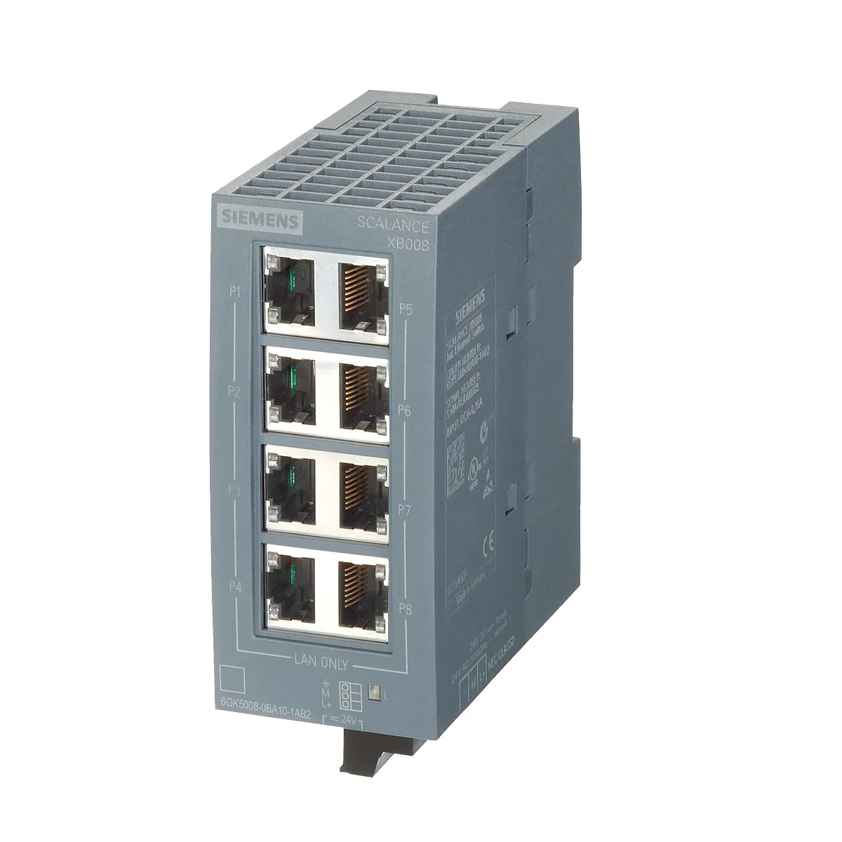 Bộ Industrial Ethernet Switch Siemens 6GK5008-0BA00-1AB2