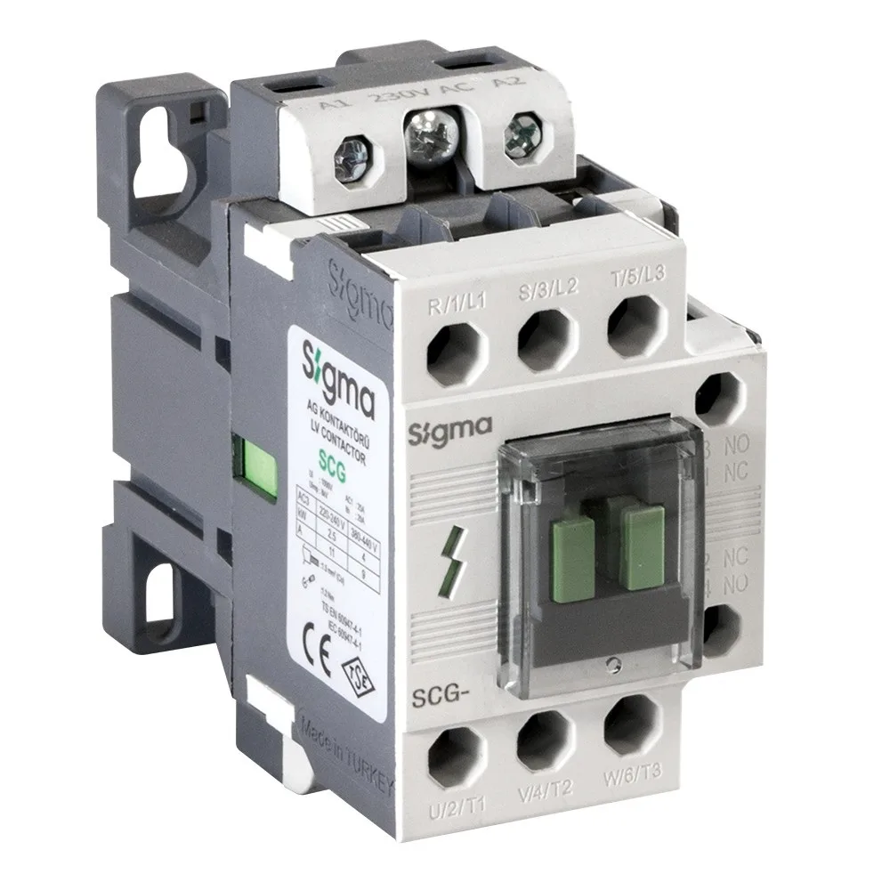 Khởi Động Từ Contactor Sigma 3P 9A SCG-9