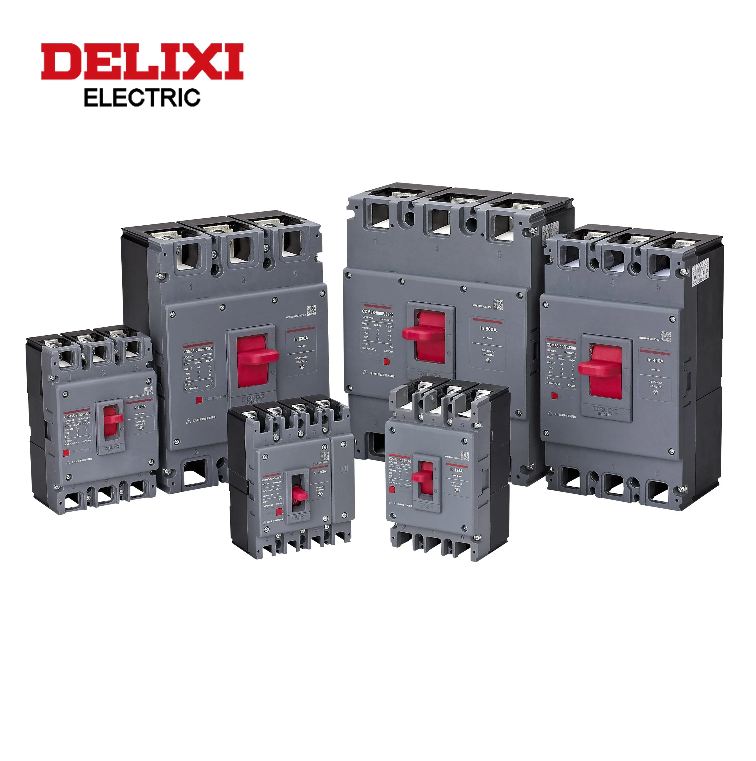Aptomat MCCB Khối Delixi 3P 100A CDM6i100L1003300