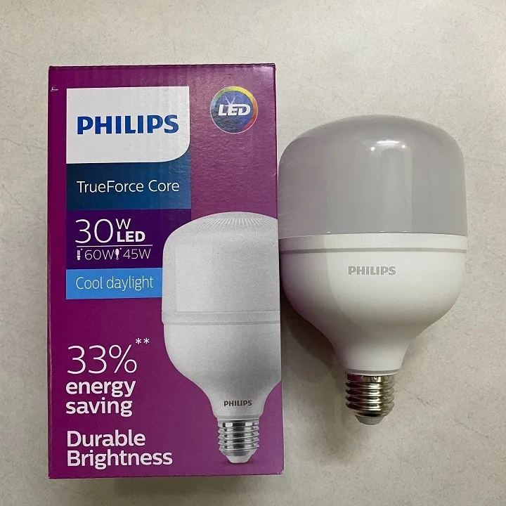 Bóng Led Bulb Trụ Philips TForce Core 30W
