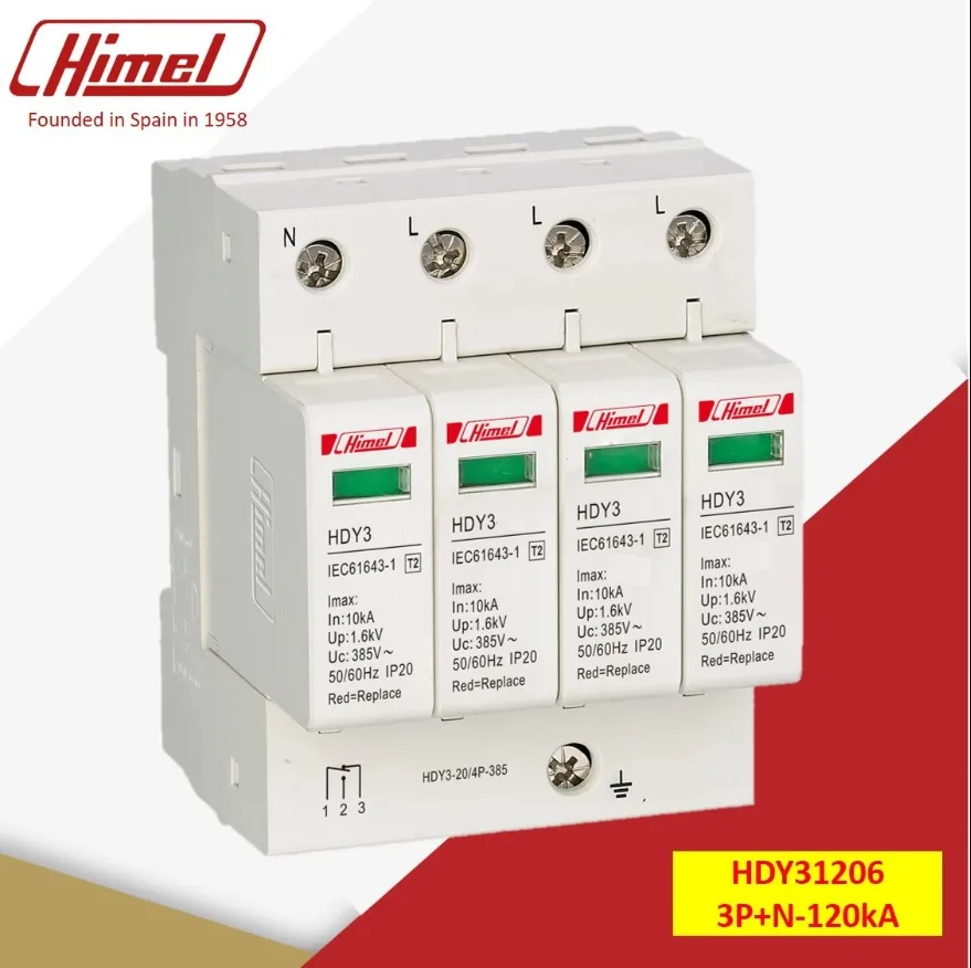 Chống Sét Lan Truyền Himel 3P+N 160kA HDY31606