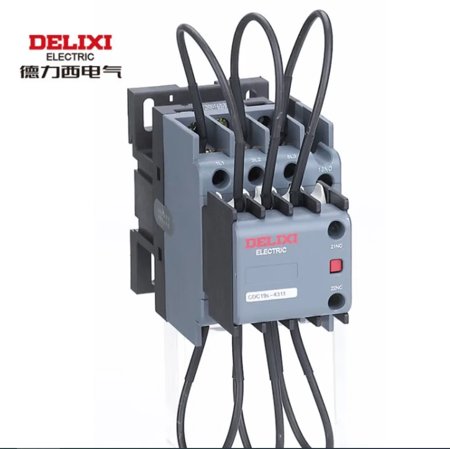 Contactor Cho Tụ Bù 15kVar Delixi CDC19S2511M7