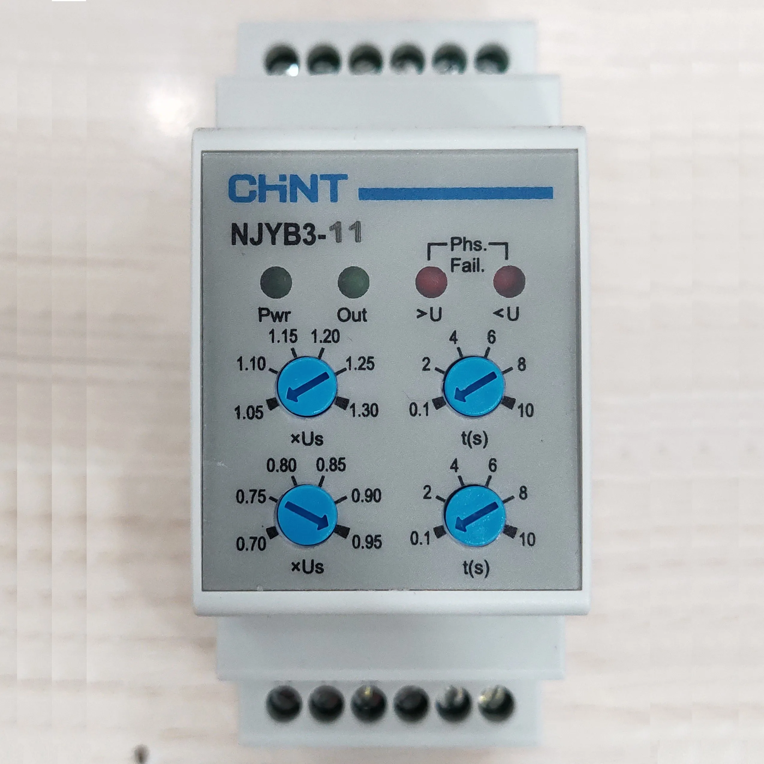 Rờ Le Bảo Vệ Mất Pha Và Mất Trung Tính Chint NJYB3-11