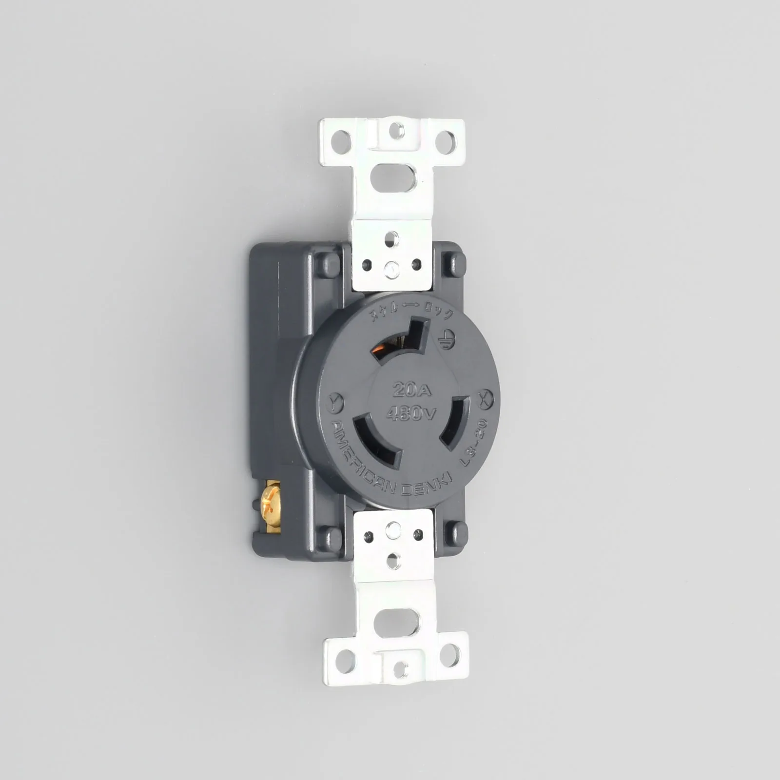 Ổ Cắm Socket American Denki 3P 20A 3240-L8