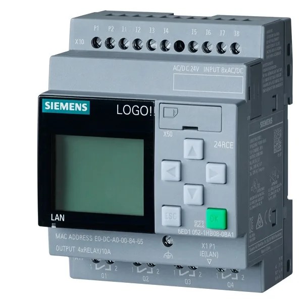 Bộ Lập Trình Điều Khiển Tự Động Siemen Logo 24RCE 6ED1052-1HB08-0BA1