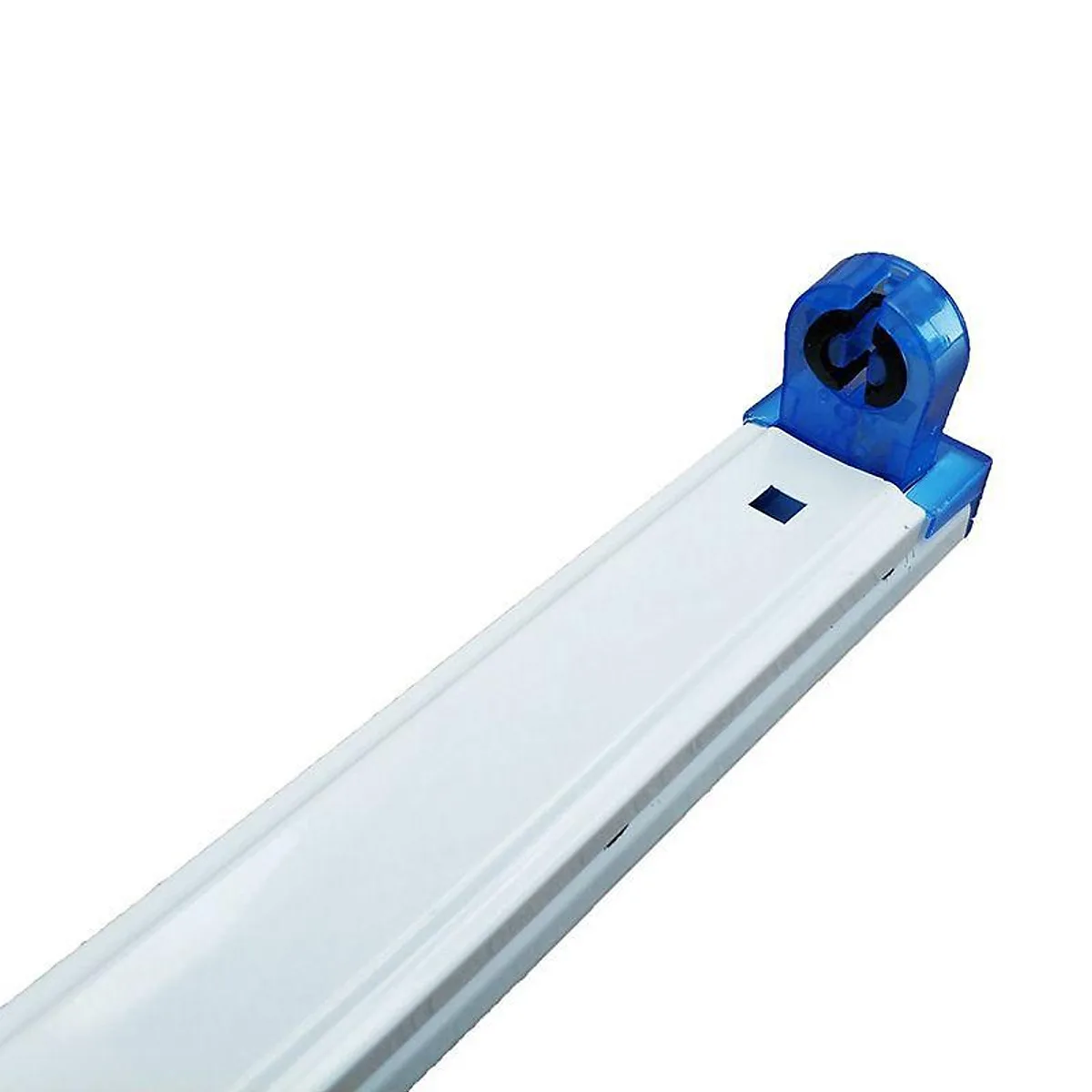 Máng Đèn Led Đơn 1.2m Loại Đầu Gập Màu Xanh MĐX1-1200