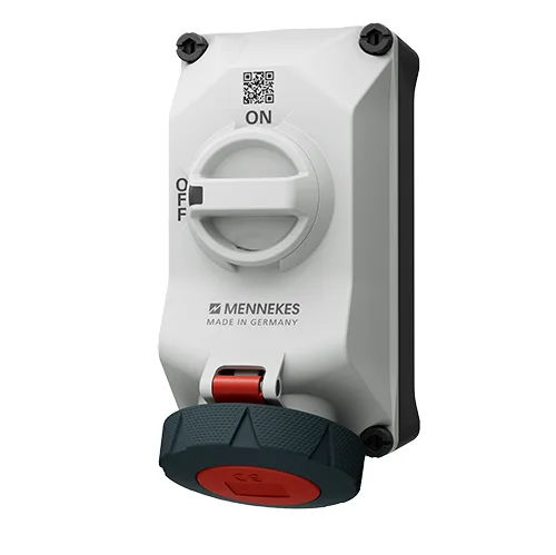 Ổ Cắm Gắn Tường Kèm Công Tắc Mennekes 4P 32A IP67 5704403G