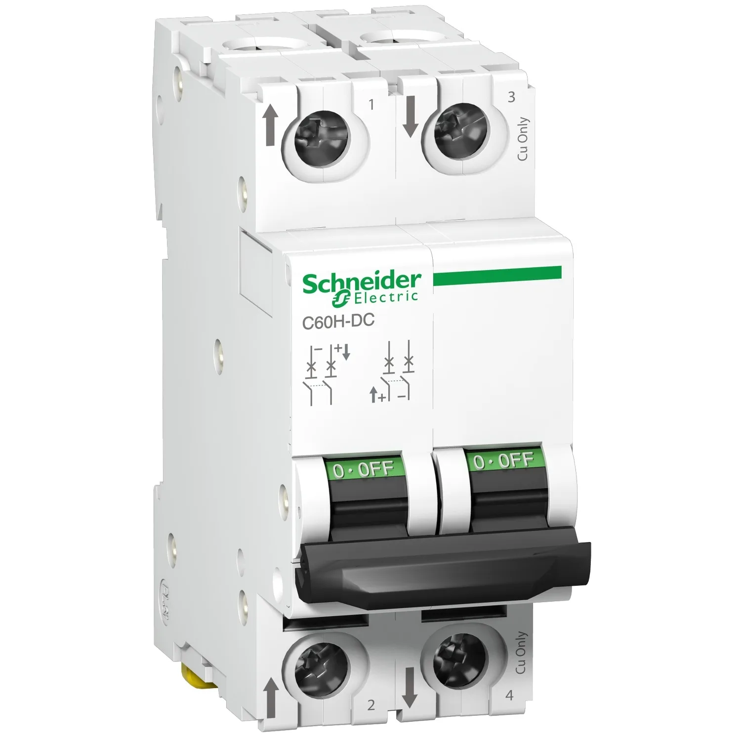 Aptomat MCB DC Schneider 2P 10A A9N61528