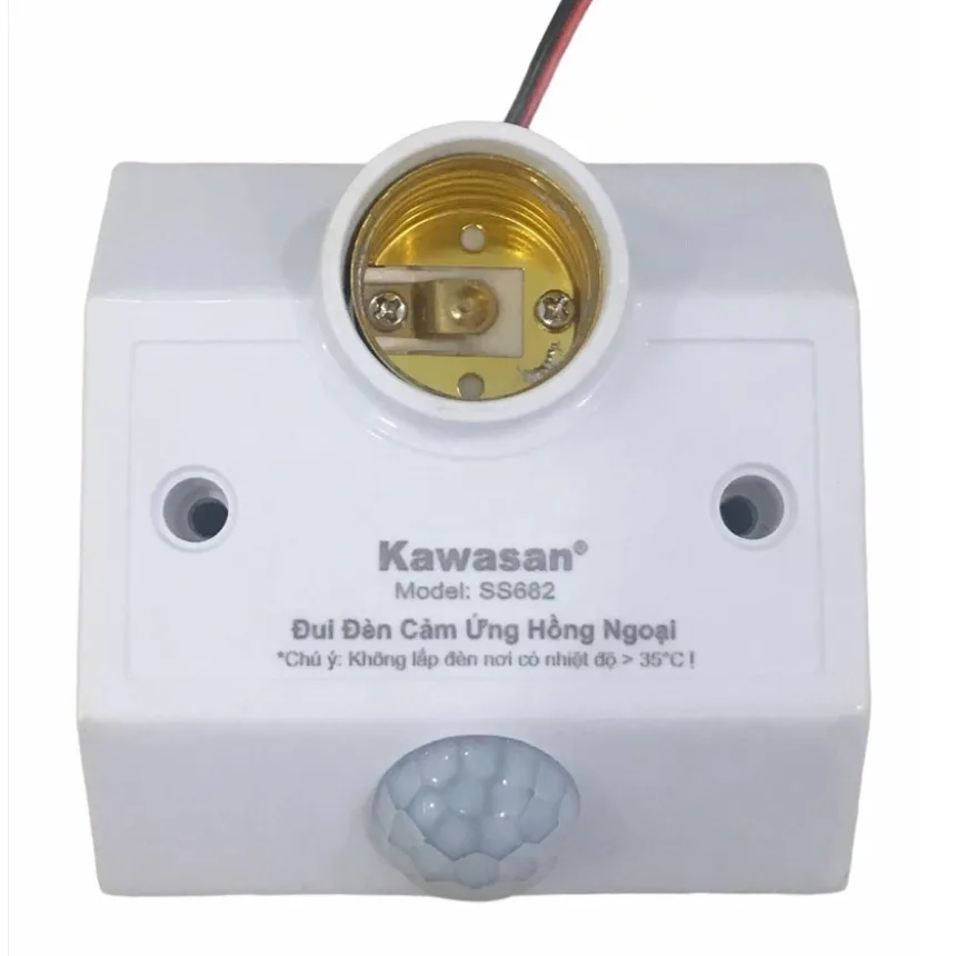 Đuôi Đèn Cảm Ứng Tự Bật Đèn Khi Người Đi Tới Kawasan SS682