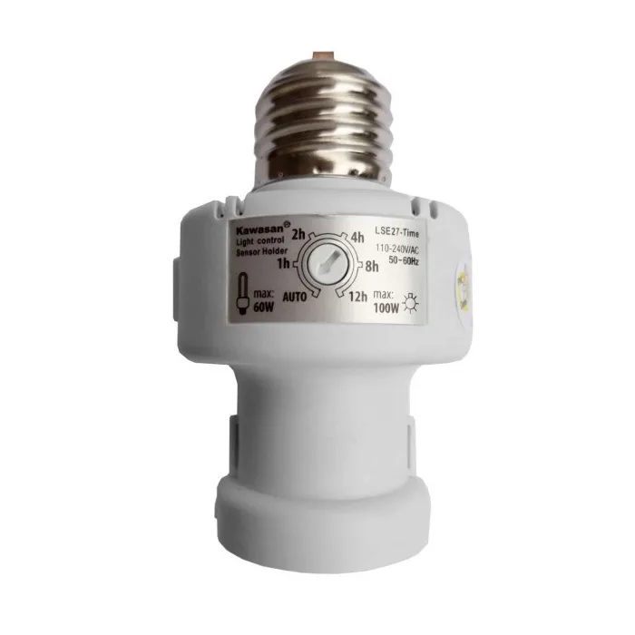 Đuôi Đèn Tự Bật Đèn Khi Trời Tối Kawasan LSE27-Time