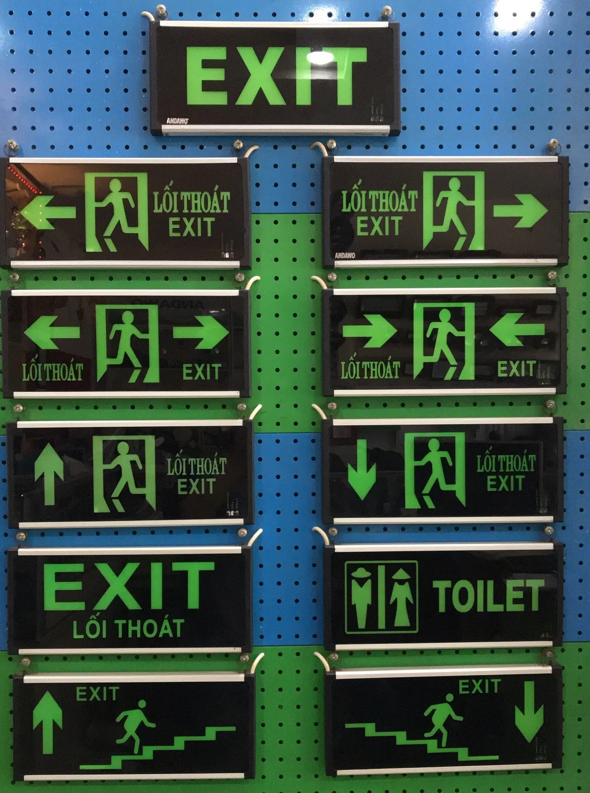 Đèn Chỉ Dẫn Lối Thoát Hiểm Exit Andawo EL-05