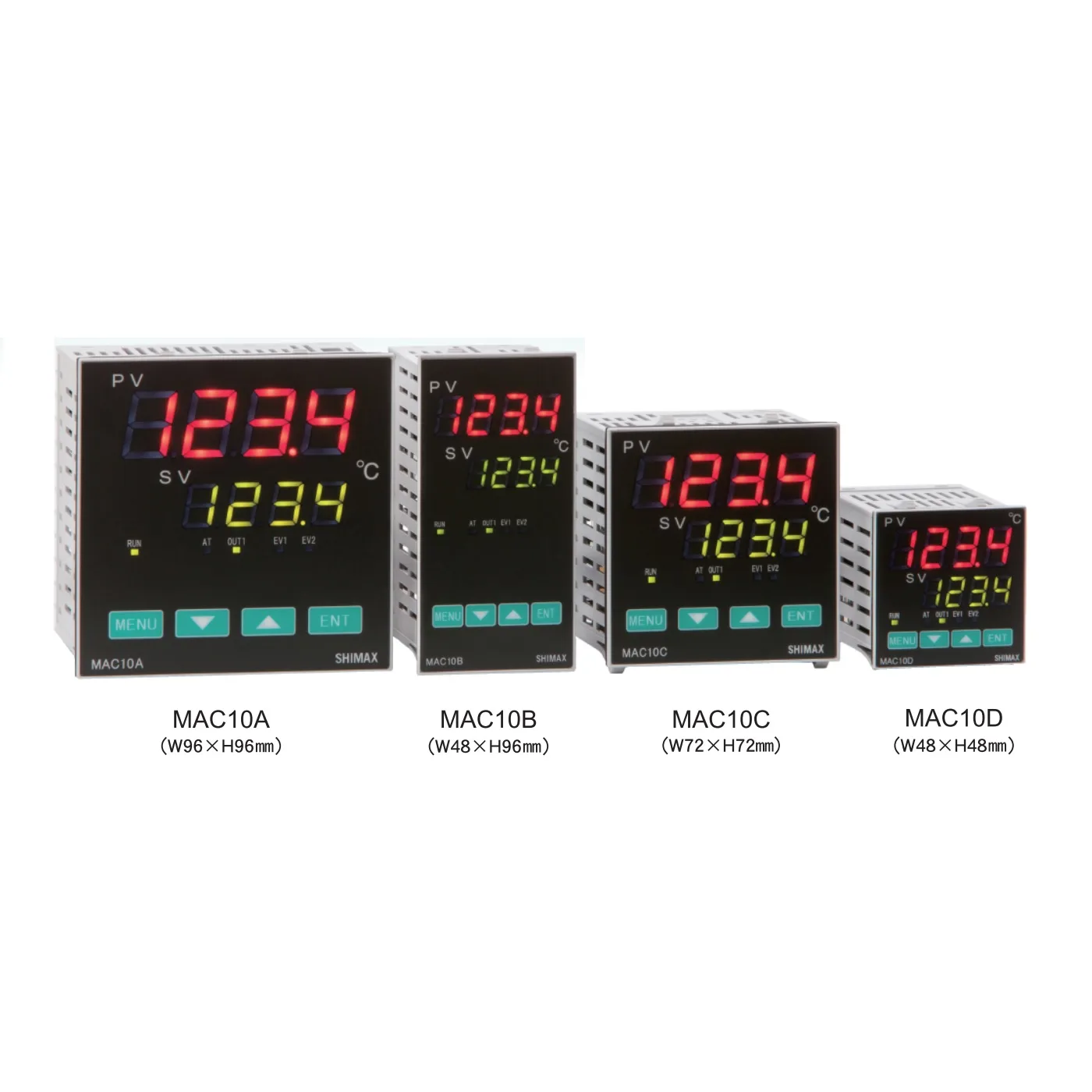Bộ Điều Khiển Nhiệt Độ Temperature Controller Shimax MAC10D-MIF-2R