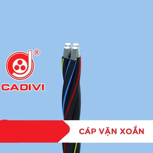 Dây Cáp Nhôm Vặn Xoắn Cadivi LV-ABC 4x50mm