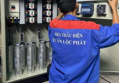 Lắp Đặt Sửa Chữa Tủ Điện Cho Máy Ép Viên Nén