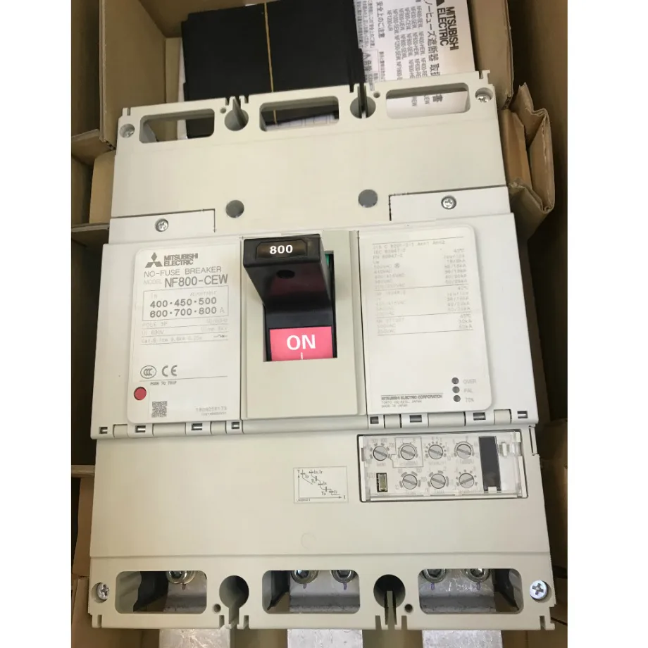 Aptomat MCCB Mitsubishi 3P 800A NF800-SEW
